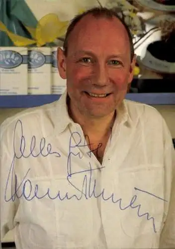 Ak Schauspieler Hanno Thurau, Portrait, Autogramm