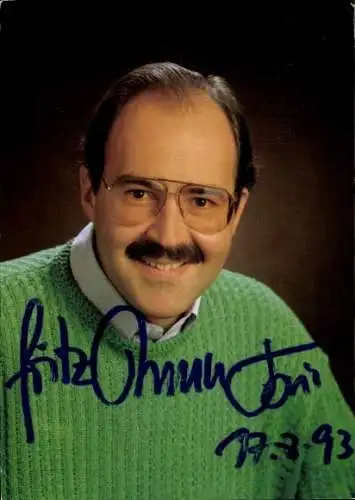 Ak Schauspieler Fritz von Thurn & Taxis, Portrait, Autogramm