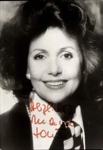 Ak Schauspielerin Marie-Louise Steinbauer, Portrait, Autogramm