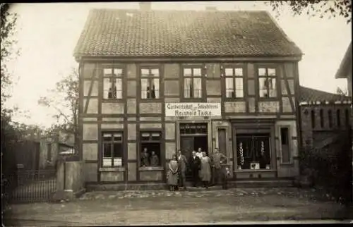 Foto Ak Salzgitter in Niedersachsen, Gastwirtschaft und Schlachterei