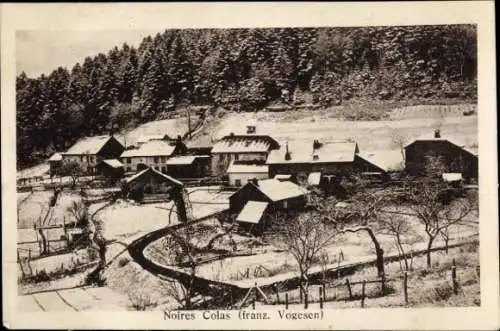Ak Bionville Meurthe et Moselle, Noires Colas
