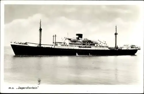 Ak MS Jagersfontein, United Netherlands Navigation Co.