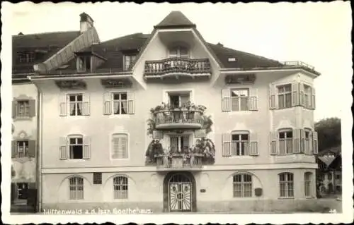 Ak Mittenwald in Oberbayern, Goethehaus