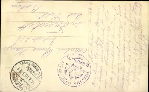 Ak Kind in Uniform, Eisernes Kreuz, Propaganda