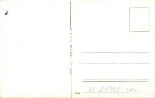 Ak Helgoland, Mathiess Terrasse mit Felseneck, Wappen