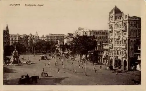 Ak Mumbai Bombay Indien, Esplanade Road