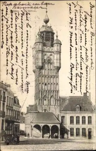 Ak Bergues Nord, Kirche