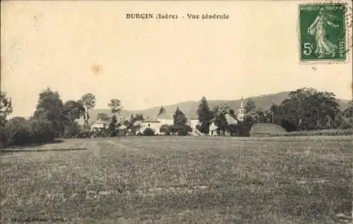Ak Burcin Isère, Gesamtansicht