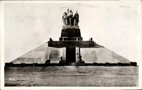 Ak Souain Marne, Monument Navarin
