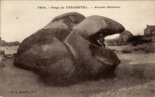 Ak Tregastel Cotes d'Armor, Rocher Bizarre