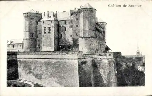 Ak Saumur Maine et Loire, Chateau