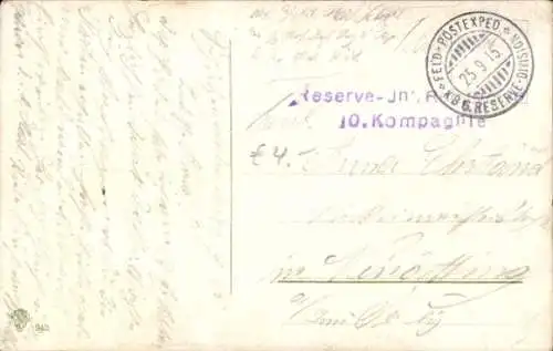 Ak Deutsche Soldaten, Heranschleichen in voller Deckung an den Feind