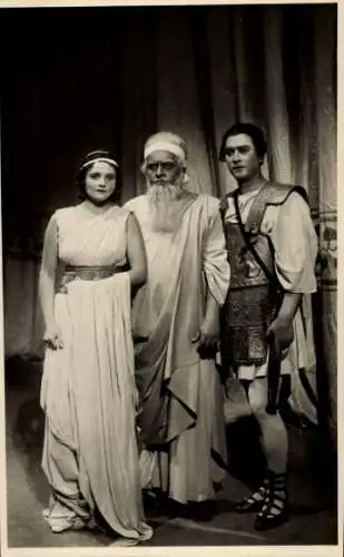 Foto Ak Schauspieler, Theaterszene, Iphigenie, Salzburg 1930