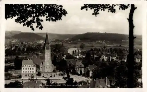 Ak Saarbrücken im Saarland, Gesamtansicht