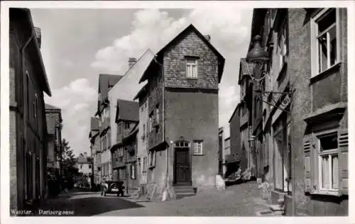 Ak Wetzlar an der Lahn, Parisergasse