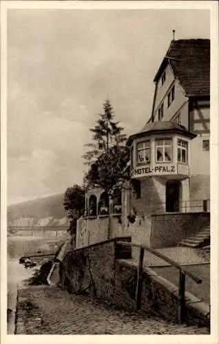 Ak Neckargemünd am Neckar, Hotel Pfalz