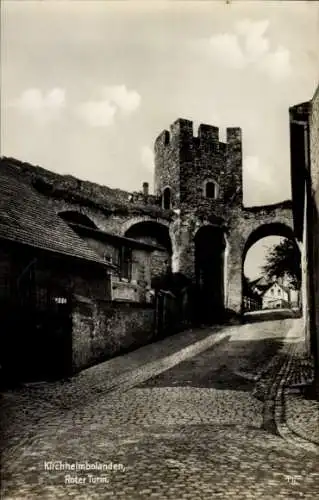 Ak Kirchheimbolanden in der Pfalz, Roter Turm