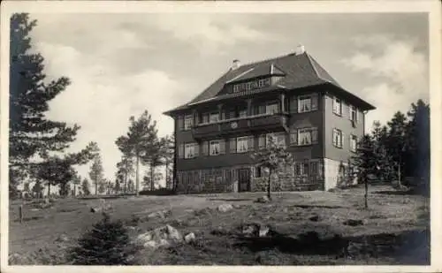 Ak Kniebis Freudenstadt im Schwarzwald, Naturfreundehaus