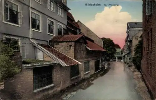 Ak Hildesheim in Niedersachsen, Klein Venedig