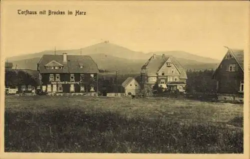 Ak Torfhaus Altenau Schulenberg Clausthal Zellerfeld im Oberharz, Teilansicht