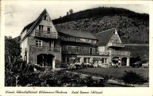 Ak Bad Lauterberg im Harz, Hotel Bremer Schlüssel