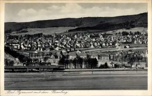 Ak Bad Pyrmont in Niedersachsen, Bomberg, Panorama