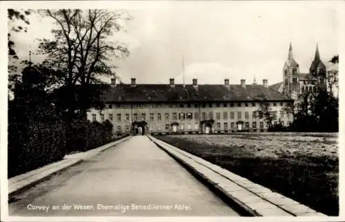 Ak Höxter in Westfalen, Corvey, ehemalige Benediktiner Abtei