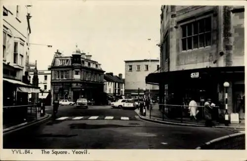 Ak Yeovil Somerset England, Der Platz