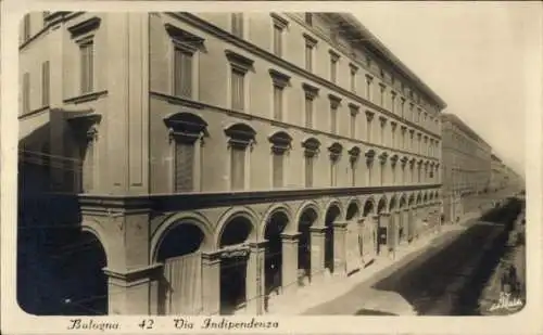 Ak Bologna Emilia Romagna, Via Indipendenza