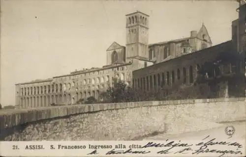 Ak Assisi Umbria, S. Francesco Ingresso alla citta