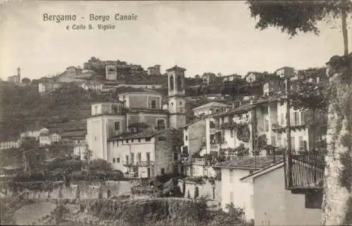 Ak Bergamo Alta Lombardia, Borgo Canale e Colle S. Vigilio