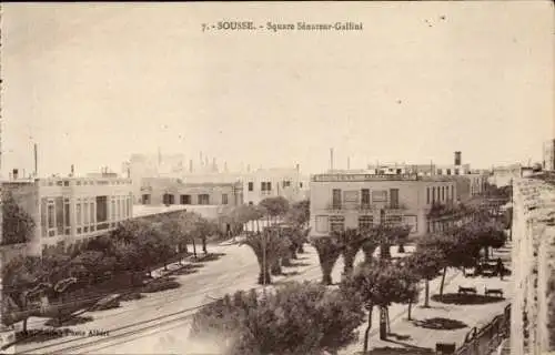 Ak Sousse Tunesien, Square Senateur Gallini