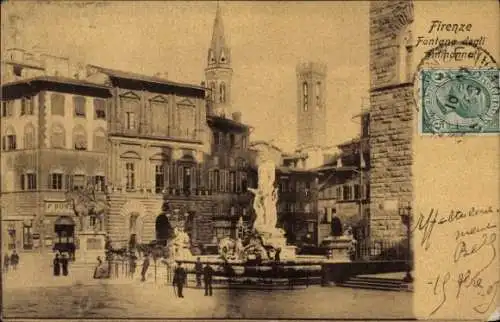 Ak Firenze Florenz Toscana, Fontana