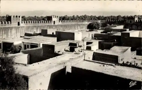 Ak Taroudant Marokko, Ville, les Remparts