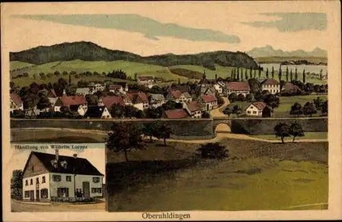 Künstler Ak Oberuhldingen Uhldingen Mühlhofen im Bodenseekreis, Handlung von Wilhelm Lorenz