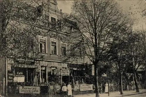 Ak Berlin Pankow Niederschönhausen Nordend, Restaurant von Adolf Assmus, Blankenfelder Str. 2