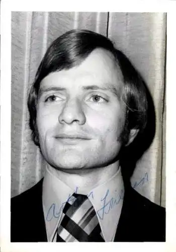 Ak Schauspieler Arthur Friesen, Portrait, Autogramm