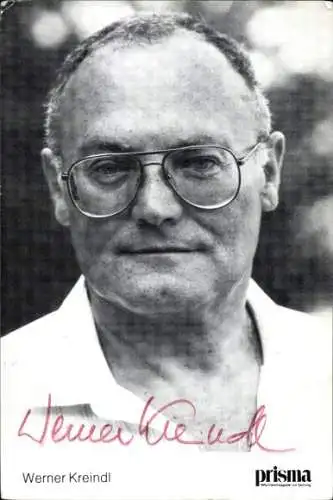 Ak Schauspieler Werner Kreindl, Portrait, Autogramm