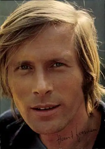 Ak Schauspieler Horst Janson, Portrait, Autogramm