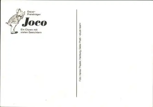 Ak Schauspieler Joco, Portrait, Autogramm