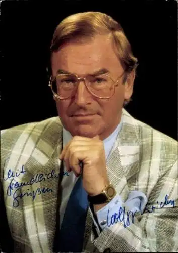 Ak Schauspieler Wolfgang Kriehn, Autogramm, Portrait