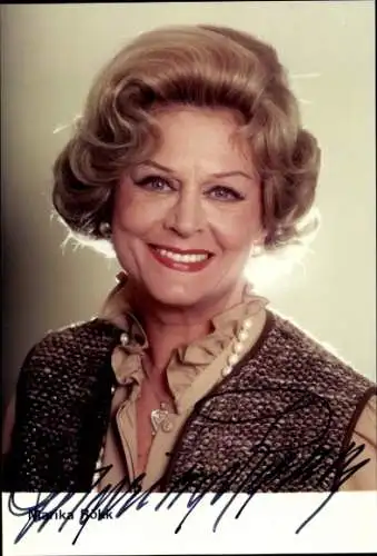 Ak Schauspielerin Marika Rökk, Portrait, Autogramm