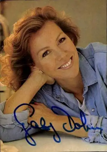 Ak Schauspielerin Gaby Dohm, Portrait, Autogramm