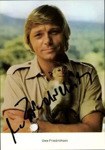 Ak Schauspieler Uwe Friedrichsen, Portrait, Autogramm
