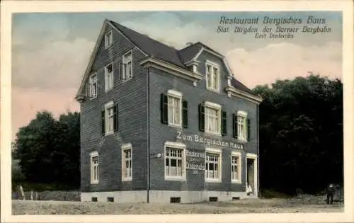 Ak Birgden Remscheid, Restaurant Zum Bergischen Haus, Inh. Emil Diederichs