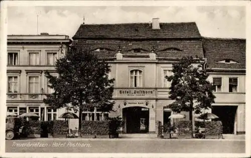 Ak Treuenbrietzen in Brandenburg, Hotel Posthorn