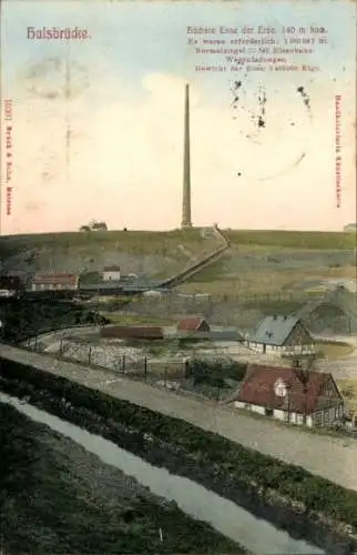 Ak Halsbrücke in Sachsen, Hohe Esse