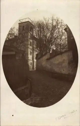 Foto Ak Oberndorf am Lech ?, Straßenpartie