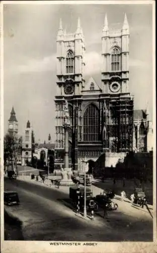 Ak City of Westminster London England, Westminster Abbey