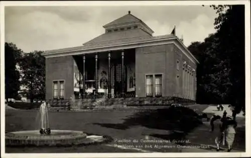 Ak Brüssel Brüssel, Pavillon des Kommissariats, General, Ausstellung 1935